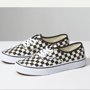 cheap checkered vans womens
